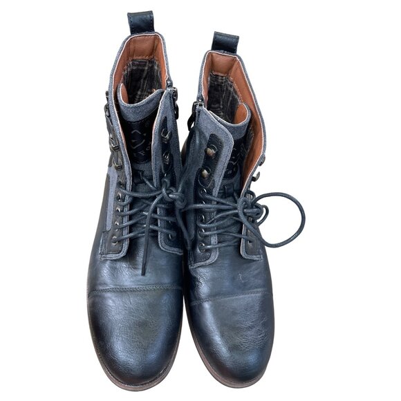 Polar Fox Mitch Mens Black Gray Chukka Ankle Boots Size 10 SKU 8825 main image 4